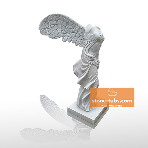 Classybath Stone Tubs Nike of Samothrace marble statue